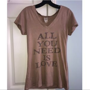Haute Hippie All You Need Is Love T-shirt